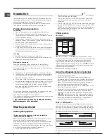 Предварительный просмотр 6 страницы Hotpoint Ariston 3Q AA W T/HA Operating Instructions Manual