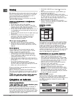 Предварительный просмотр 10 страницы Hotpoint Ariston 3Q AA W T/HA Operating Instructions Manual