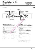 Предварительный просмотр 13 страницы Hotpoint Ariston 4D AAB/HA Operating Instructions Manual