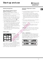 Предварительный просмотр 15 страницы Hotpoint Ariston 4D AAB/HA Operating Instructions Manual