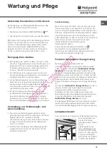 Предварительный просмотр 37 страницы Hotpoint Ariston 4D AAB/HA Operating Instructions Manual