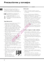 Предварительный просмотр 48 страницы Hotpoint Ariston 4D AAB/HA Operating Instructions Manual