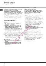 Предварительный просмотр 52 страницы Hotpoint Ariston 4D AAB/HA Operating Instructions Manual