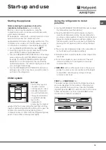 Предварительный просмотр 15 страницы Hotpoint Ariston 4D B/HA Operating Instructions Manual