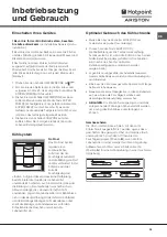 Предварительный просмотр 35 страницы Hotpoint Ariston 4D B/HA Operating Instructions Manual