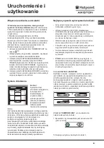 Предварительный просмотр 55 страницы Hotpoint Ariston 4D B/HA Operating Instructions Manual