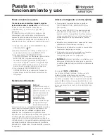 Предварительный просмотр 25 страницы Hotpoint Ariston 4D B T /HA Operating Instructions Manual