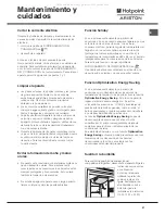 Предварительный просмотр 27 страницы Hotpoint Ariston 4D B T /HA Operating Instructions Manual