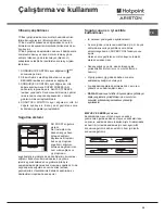 Предварительный просмотр 35 страницы Hotpoint Ariston 4D B T /HA Operating Instructions Manual