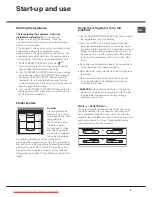 Предварительный просмотр 5 страницы Hotpoint Ariston 4D B T/HA Operating Instructions Manual