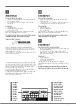 Предварительный просмотр 3 страницы Hotpoint Ariston 4D Series TVZ Operating Instructions Manual