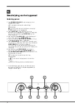 Предварительный просмотр 12 страницы Hotpoint Ariston 4D Series TVZ Operating Instructions Manual