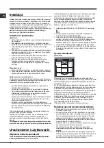 Предварительный просмотр 40 страницы Hotpoint Ariston 4D Series TVZ Operating Instructions Manual