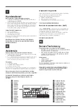 Предварительный просмотр 5 страницы Hotpoint Ariston 4D Series Operating Instructions Manual