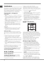 Предварительный просмотр 22 страницы Hotpoint Ariston 4D Series Operating Instructions Manual