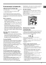 Предварительный просмотр 47 страницы Hotpoint Ariston 4D Series Operating Instructions Manual