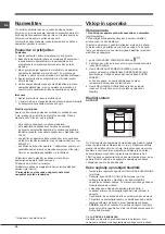 Предварительный просмотр 50 страницы Hotpoint Ariston 4D Series Operating Instructions Manual