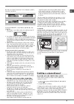 Предварительный просмотр 55 страницы Hotpoint Ariston 4D Series Operating Instructions Manual