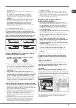 Предварительный просмотр 63 страницы Hotpoint Ariston 4D Series Operating Instructions Manual