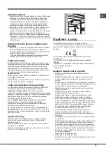 Предварительный просмотр 79 страницы Hotpoint Ariston 4D Series Operating Instructions Manual