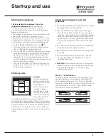 Предварительный просмотр 5 страницы Hotpoint Ariston 4D X T (TVZ)/HA Operating Instructions Manual