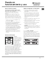 Предварительный просмотр 25 страницы Hotpoint Ariston 4D X T (TVZ)/HA Operating Instructions Manual