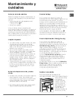 Предварительный просмотр 27 страницы Hotpoint Ariston 4D X T (TVZ)/HA Operating Instructions Manual