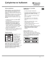 Предварительный просмотр 35 страницы Hotpoint Ariston 4D X T (TVZ)/HA Operating Instructions Manual