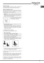 Preview for 21 page of Hotpoint Ariston 641 DD /HA Operating Instructions Manual