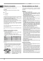 Предварительный просмотр 28 страницы Hotpoint Ariston 641 DD/HA Operating Instructions Manual