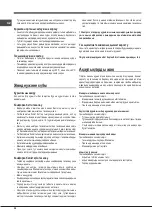 Предварительный просмотр 54 страницы Hotpoint Ariston 641 DD/HA Operating Instructions Manual