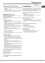 Preview for 11 page of Hotpoint Ariston 641 PCN IX/HA RU Operating Instructions Manual