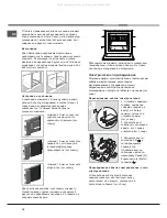 Предварительный просмотр 14 страницы Hotpoint Ariston 70FH G HA Operating Instructions Manual