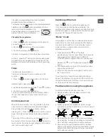 Предварительный просмотр 9 страницы Hotpoint Ariston 7HKRC 631 T RU/HA Operating Instructions Manual