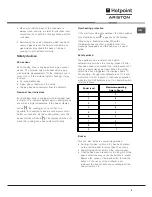 Preview for 9 page of Hotpoint Ariston 7HKRC 640 B RU/HA Operating Instructions Manual