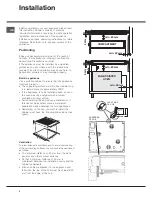 Предварительный просмотр 2 страницы Hotpoint Ariston 7HKRH 642 DO X RU/HA Operating Instructions Manual