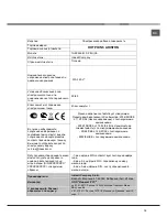 Preview for 19 page of Hotpoint Ariston 7HKRM 641 D X RU/HA Operating Instructions Manual