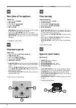 Preview for 6 page of Hotpoint Ariston 7HTD 640 (ICE) IX/HA Operating Instructions Manual