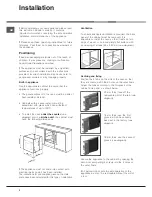 Preview for 2 page of Hotpoint Ariston 7OF 1039 C.1 IX HA Operating Instructions Manual