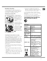 Preview for 3 page of Hotpoint Ariston 7OF 627 C RU Operating Instructions Manual