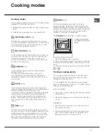 Preview for 7 page of Hotpoint Ariston 7OF 627 C RU Operating Instructions Manual