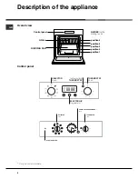 Предварительный просмотр 4 страницы Hotpoint Ariston 7OF 937 C.1 RU/HA Operating Instructions Manual