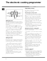 Предварительный просмотр 6 страницы Hotpoint Ariston 7OF 937 C.1 RU/HA Operating Instructions Manual