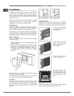 Предварительный просмотр 6 страницы Hotpoint Ariston 7OFH 51 RU/HA Operating Instructions Manual