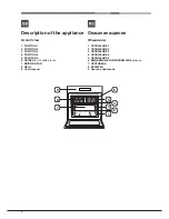 Предварительный просмотр 4 страницы Hotpoint Ariston 7OFH 83 J IX RU/HA Operating Instructions Manual