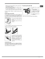 Предварительный просмотр 13 страницы Hotpoint Ariston 7OFH 83 J IX RU/HA Operating Instructions Manual