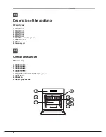 Предварительный просмотр 4 страницы Hotpoint Ariston 7OFH G IX RU/HA Operating Instructions Manual