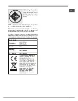 Предварительный просмотр 9 страницы Hotpoint Ariston 7OFH G IX RU/HA Operating Instructions Manual