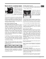 Предварительный просмотр 19 страницы Hotpoint Ariston 7OFH G IX RU/HA Operating Instructions Manual