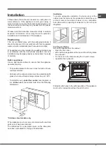 Предварительный просмотр 7 страницы Hotpoint Ariston 7OFK 1039EL PX RU/HA Operating Instructions Manual